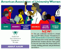 American Association of University Women screenshot